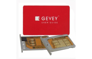 Hướng dẫn cách kích hoạt sim ghép GEVEY unlock iPhone 4